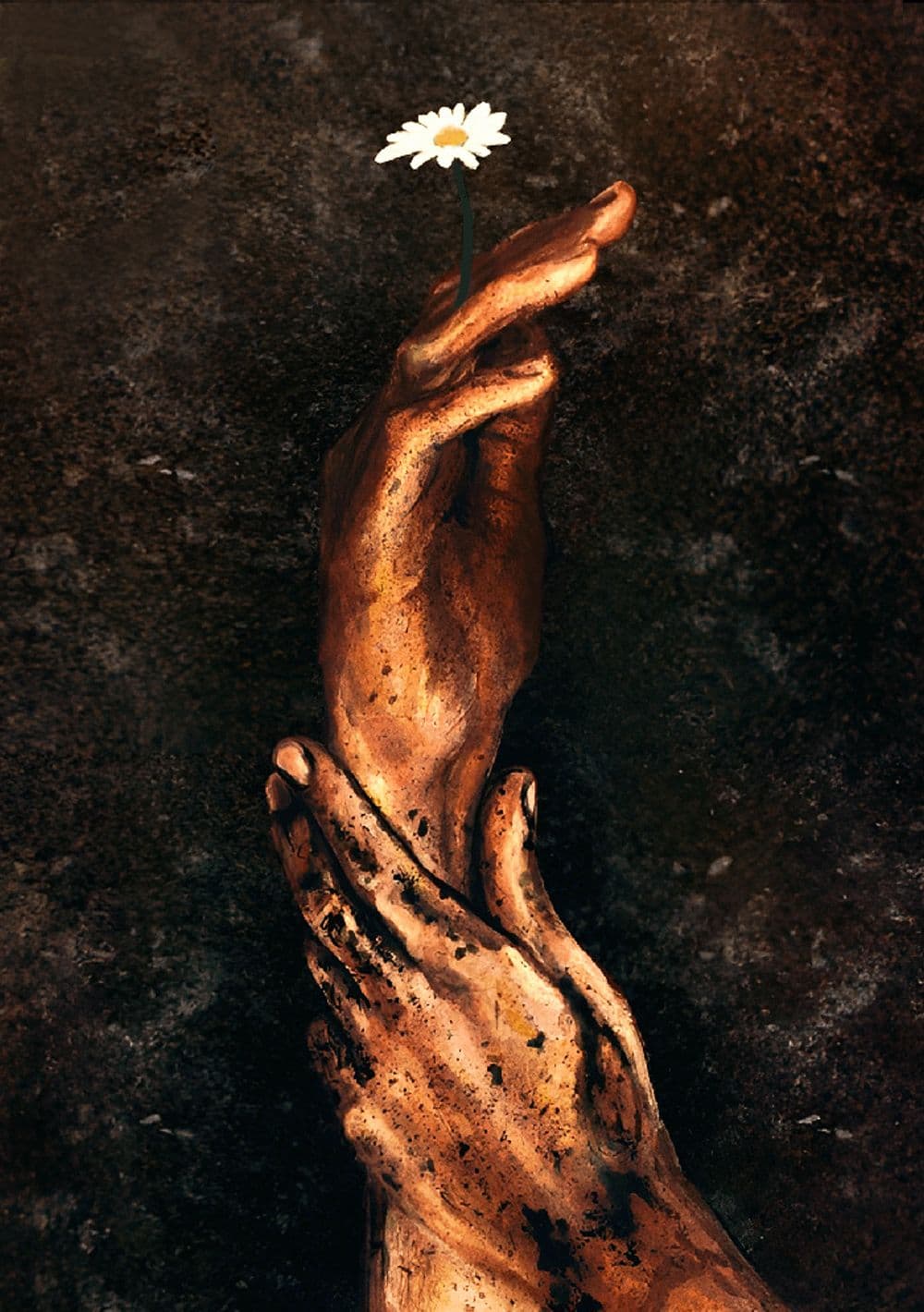 کاور آلبوم «unreal unearth»، هوزی‌یر