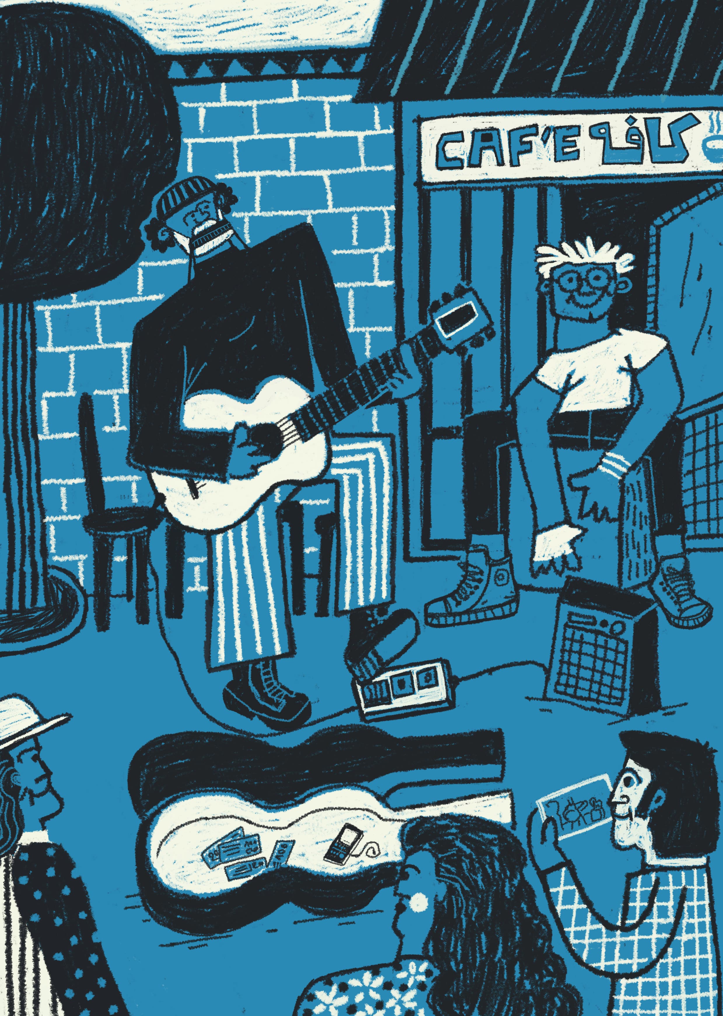 موسیقی خیابانی، طرح از آرمین ابوالفتحی