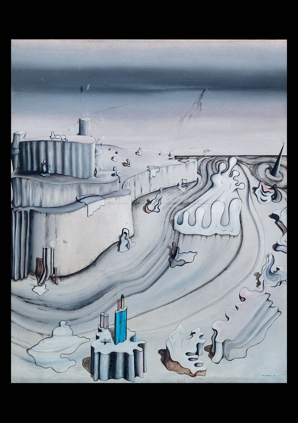اثرى از سالوادور دالى،
«استمرار حافظه»