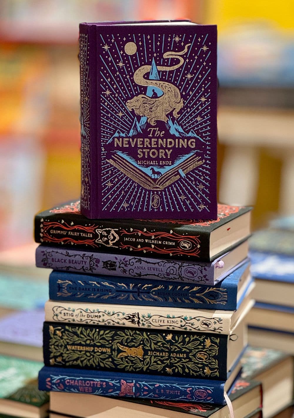 طرح جلد کتاب The NeverEnding Story